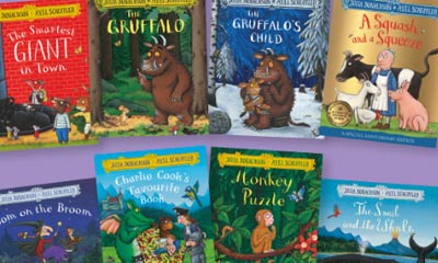 Win 8 Julia Donaldson and Axel Scheffler books