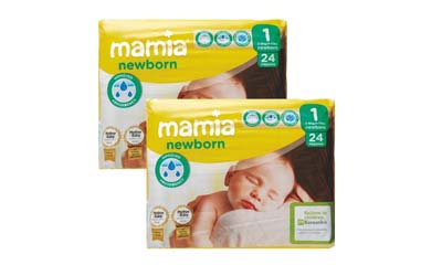 Free Aldi Mamia Newborn Nappies Sample