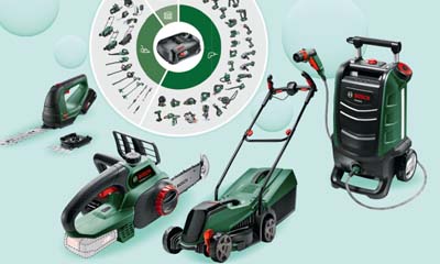 Win a Bosch Home and Garden 18V Tools Bundle