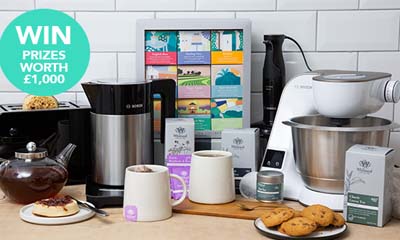 Win a Bosch Kitchenware Bundle x Whittard Tea Hamper