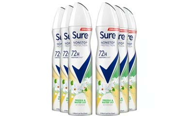 Free Sure Non Stop Deodorant Bundle