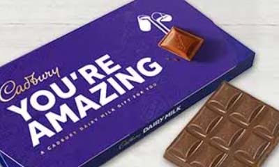 Free Cadbury You're Amazing Dairy Milk Bar