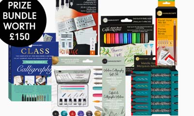 Win a Calligraphy Stationery Bundle worth over £150