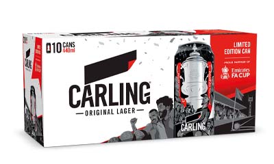 Free Carling Original Lager Case