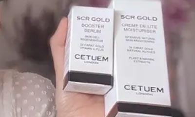 Free Cetuem gold skincare products