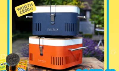 Win a Cube BBQ from Everdure with Dishmatic