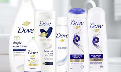 Free Dove Skin and Hair Care Hampers