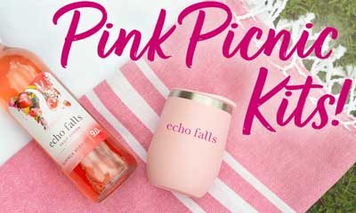 Free Echo Falls Summer Berries Wine x Tumblers