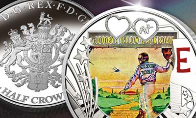 Free Elton John Commemorative Coin