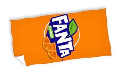 Free Fanta Branded Beach Towels