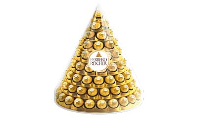 Free Ferrero Rocher 96-piece Praline Pyramid