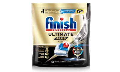 Free Finish Ultimate Plus Dishwasher Tablets