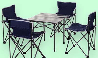 Win a Folding Table and Camping Chairs Set