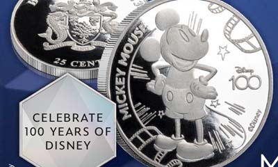Free 100 Years of Disney Mickey Mouse Coin