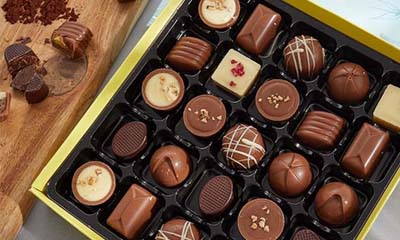 Free Box of Belgian Praline Chocolates