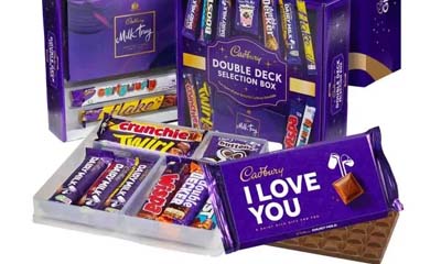 Free Cadbury 'I Love You' Double Deck Selection Box