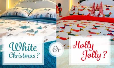 Free Christmas Themed Bedding Set