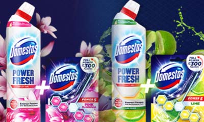 Free Domestos Fragrance Cleaning Bundles