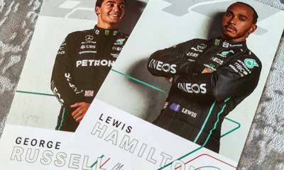 Free F1 Driver Autograph Cards