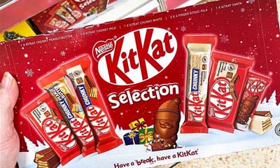 Free Kit Kat Christmas Chocolate Selection Box