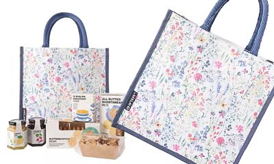 Free Lakeland Floral Christmas & Afternoon Tea Hamper Tote