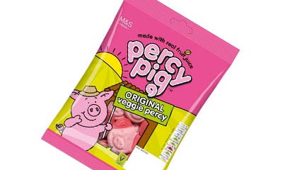 Free Percy Pig Sweet packs from M&S