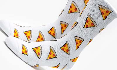 Free Pizza Company Socks