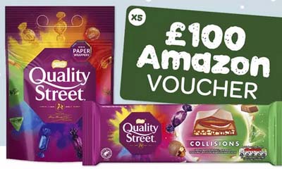 Free Stuff from Quality Street Advent Calendar