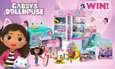 Win a Gabbys Dollhouse product bundle