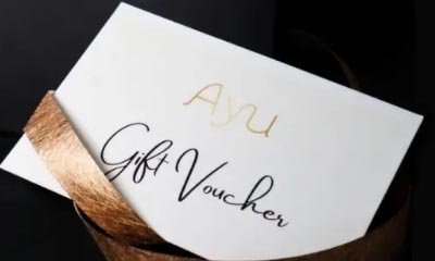 Free £100 gift cards from AYU Cosmetics