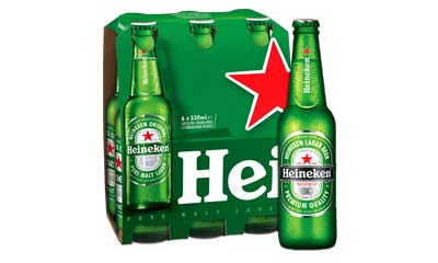 Free Heineken 330ml Bottle