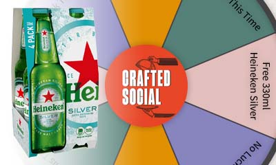 Free Heineken Silver 330ml Bottle