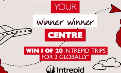 Free Intrepid global flights for two