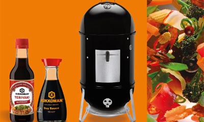 Win Kikkoman sauces and a Weber barbecue