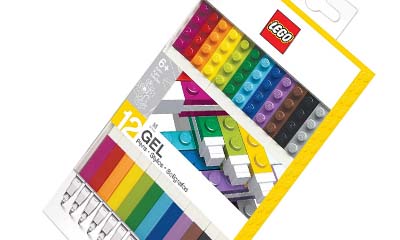 Free Lego Gel Pen and Minifigure Set