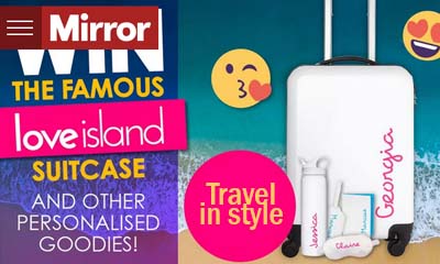 Free Love Island Personalised Travel Bundle