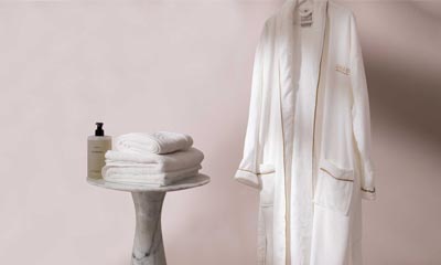 Win Lusso Egyptian cotton robes and towels