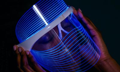 Free Magnitone Get Lit LED Tri Colour Face Mask