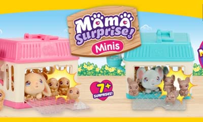 Free Mama Surprise Lil' Bunny or Lil' Mouse Toys