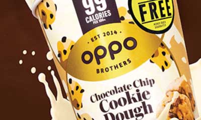 Free Oppo Cookie Dough or Double Brownie Ice Cream