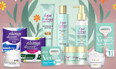 Free Venus Rose Gold Razor & P&G Self Care Bundle