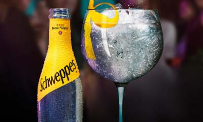 Free Schweppes Gin and Tonic Drink