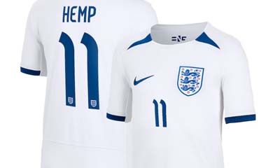 Win a signed England shirt by Lauren Hemp