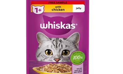 Free Whiskas Tasty Mix Sample Packs