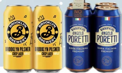 Win a Case of Brooklyn Pilsner or Poretti beer