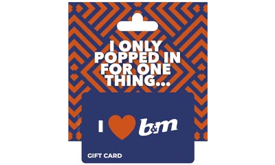 Win a £250 B&M Gift Card