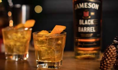 Win a Jameson Whisky Black Barrel Old Fashioned Kit