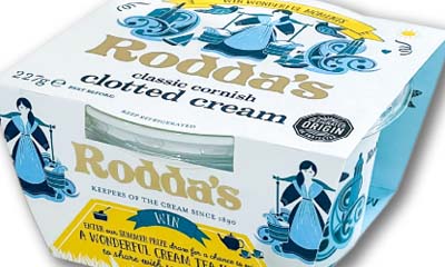 Free £150 Cornish Rodda's Hamper