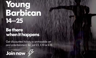 Free Young Barbican Card