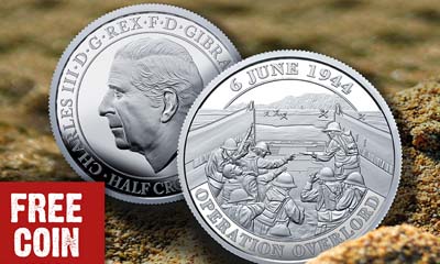 Free 80th Anniversary of the D-Day Landings Coin